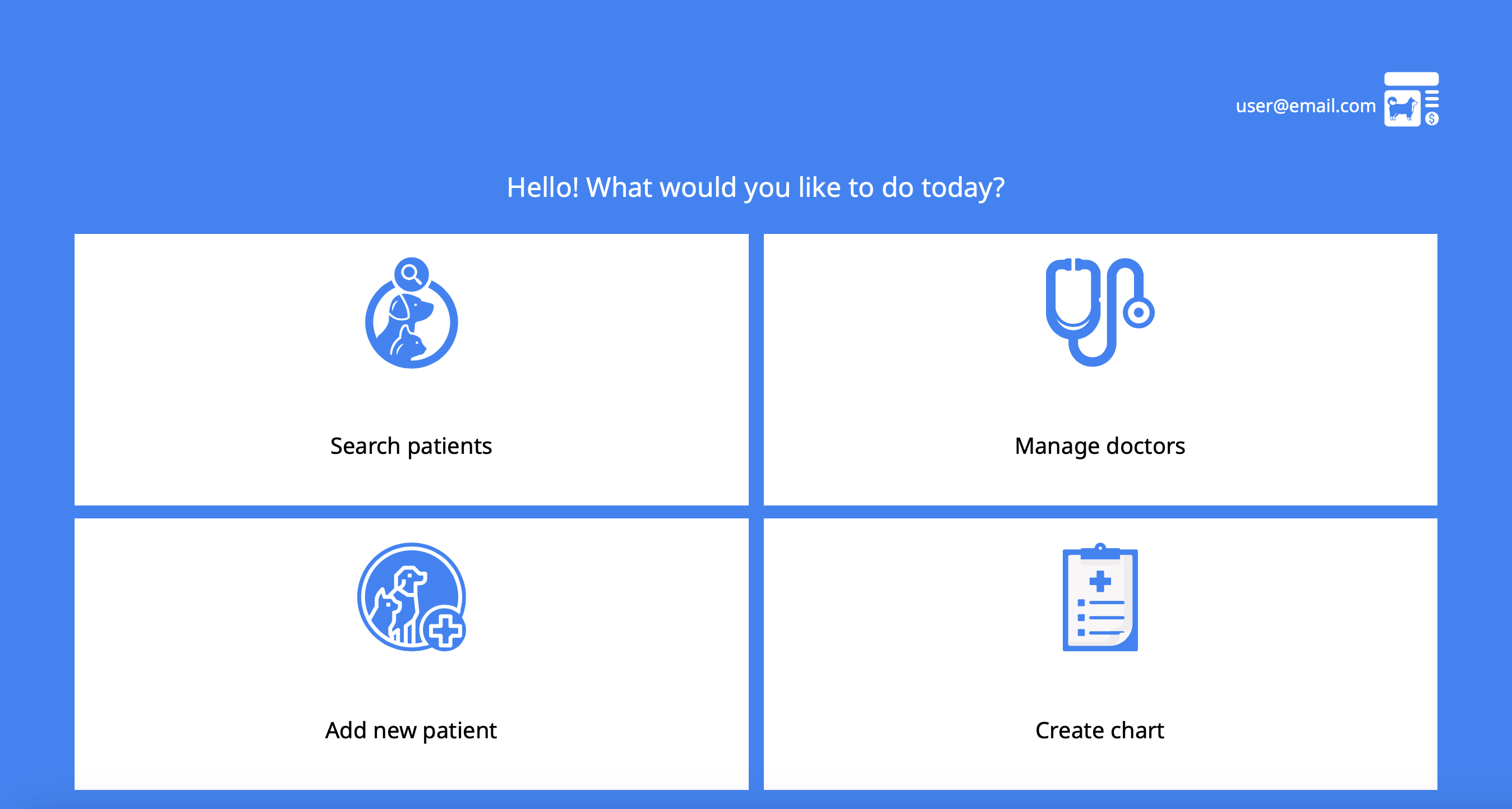 dashboard screenshot